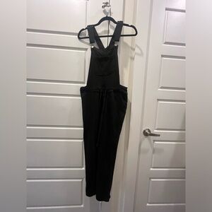 Wallflower jersey black overalls